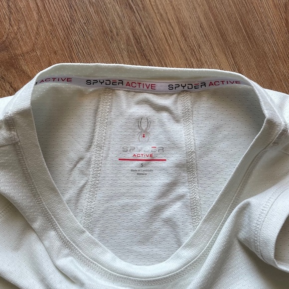 Spyder Active Women's Off-White Tank Top - Picture 4 of 6